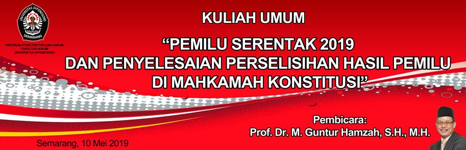 Pemilu Serentak 2019 dan Penyelesaian Perselisihan Hasil Pemilu di Mahkamah Konstitusi